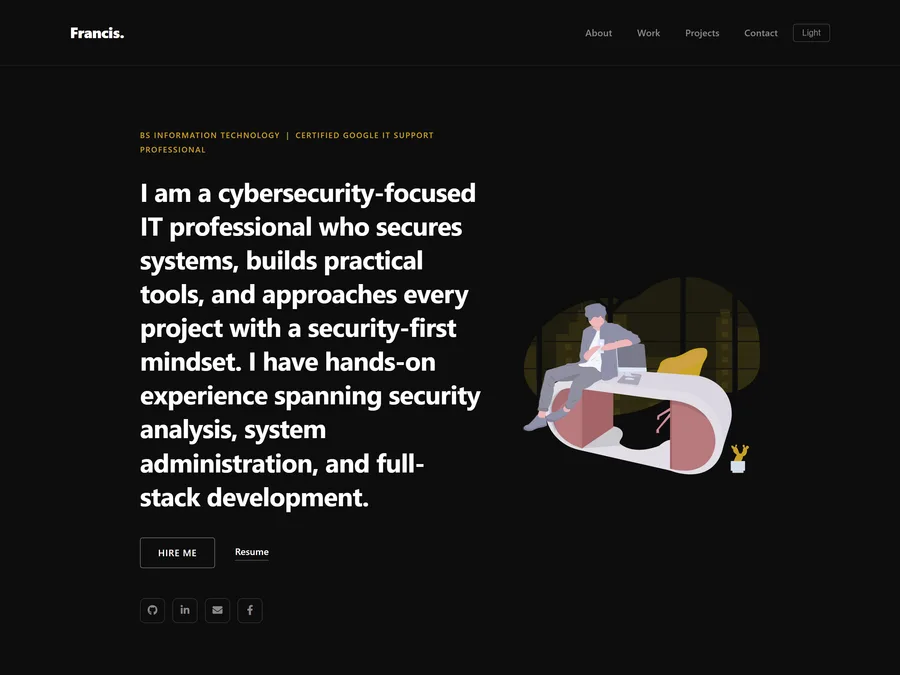 Brand & Portfolio Site preview